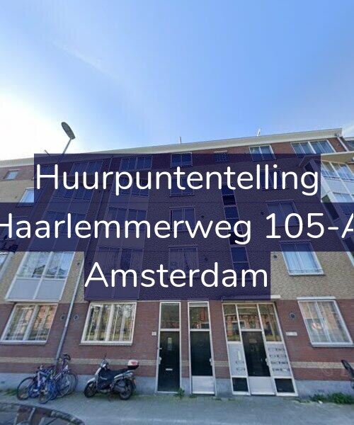 Foto gevel Huurpuntentelling voor Haarlemmerweg 105-A, Amsterdam