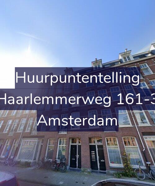 Foto gevel Huurpuntentelling voor Haarlemmerweg 161-3, Amsterdam