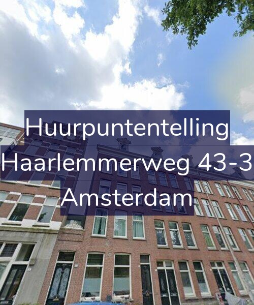 Foto gevel Huurpuntentelling voor Haarlemmerweg 43-3, Amsterdam