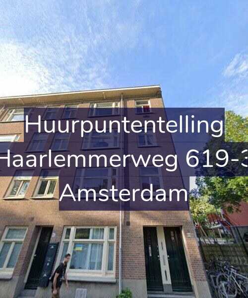Foto gevel Huurpuntentelling voor Haarlemmerweg 619-3, Amsterdam