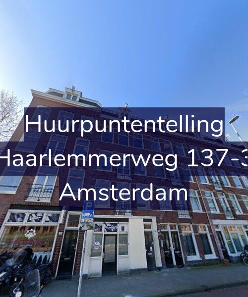 Foto gevel Huurpuntentelling voor Haarlemmerweg 137-3, Amsterdam