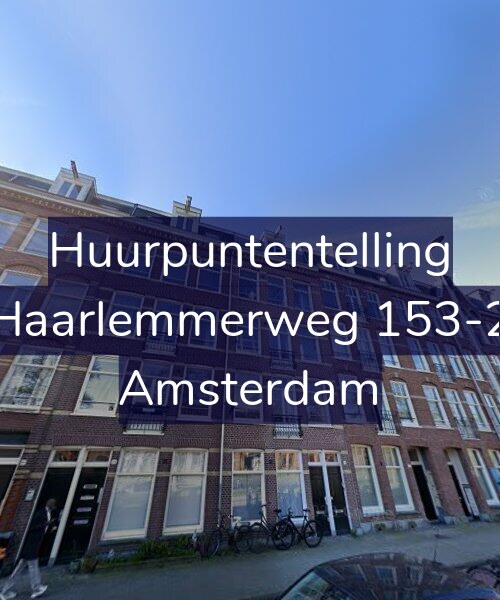 Foto gevel Huurpuntentelling voor Haarlemmerweg 153-2, Amsterdam