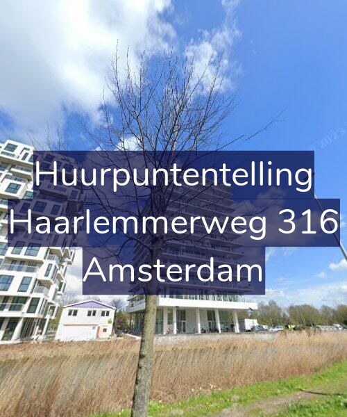 Foto gevel Huurpuntentelling voor Haarlemmerweg 316, Amsterdam