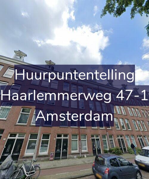 Foto gevel Huurpuntentelling voor Haarlemmerweg 47-1, Amsterdam