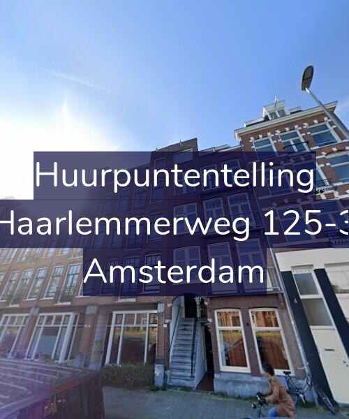 Foto gevel Huurpuntentelling voor Haarlemmerweg 125-3, Amsterdam