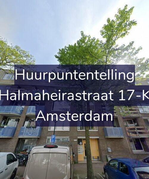 Foto gevel Huurpuntentelling voor Halmaheirastraat 17-K, Amsterdam