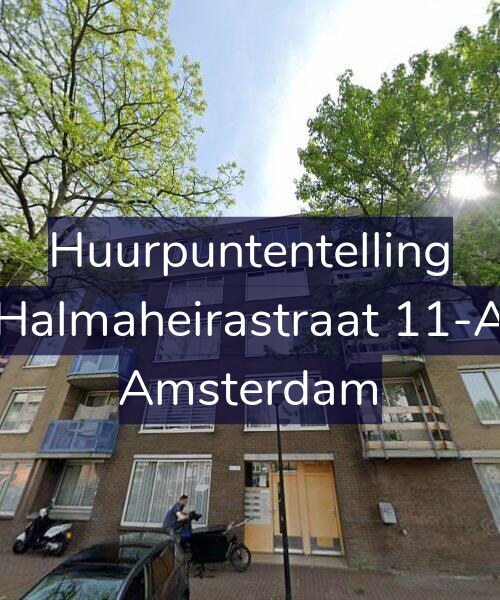 Foto gevel Huurpuntentelling voor Halmaheirastraat 11-A, Amsterdam