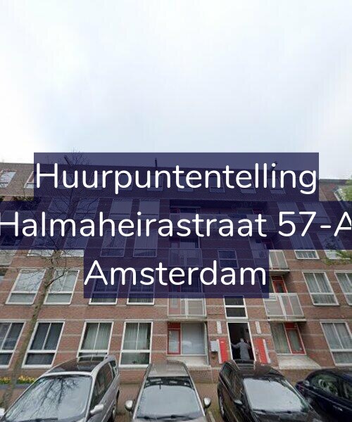 Foto gevel Huurpuntentelling voor Halmaheirastraat 57-A, Amsterdam