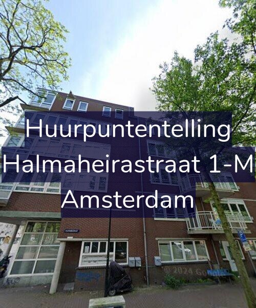 Foto gevel Huurpuntentelling voor Halmaheirastraat 1-M, Amsterdam