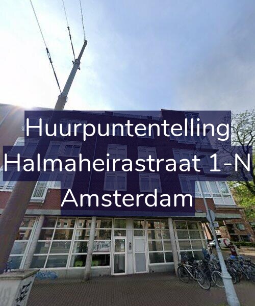 Foto gevel Huurpuntentelling voor Halmaheirastraat 1-N, Amsterdam
