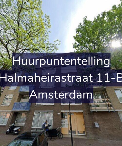 Foto gevel Huurpuntentelling voor Halmaheirastraat 11-B, Amsterdam