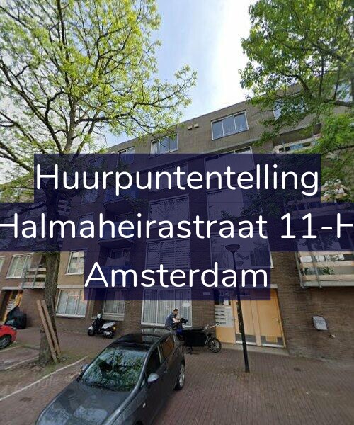 Foto gevel Huurpuntentelling voor Halmaheirastraat 11-H, Amsterdam