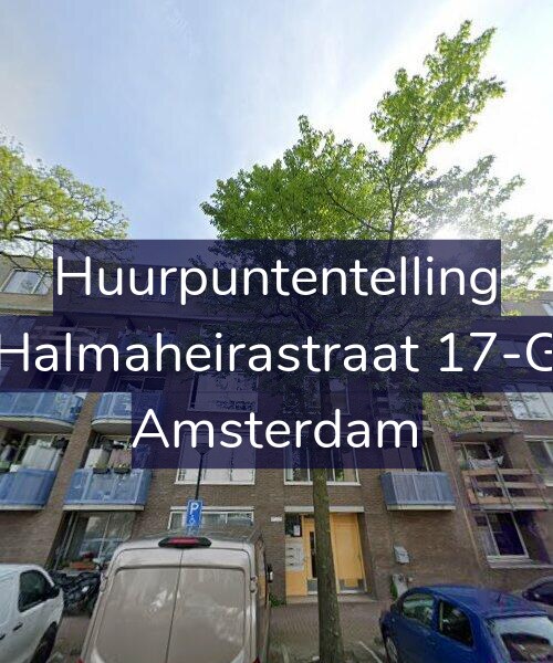 Foto gevel Huurpuntentelling voor Halmaheirastraat 17-G, Amsterdam