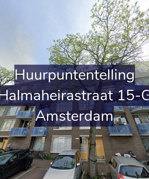 Foto gevel Huurpuntentelling voor Halmaheirastraat 15-G, Amsterdam