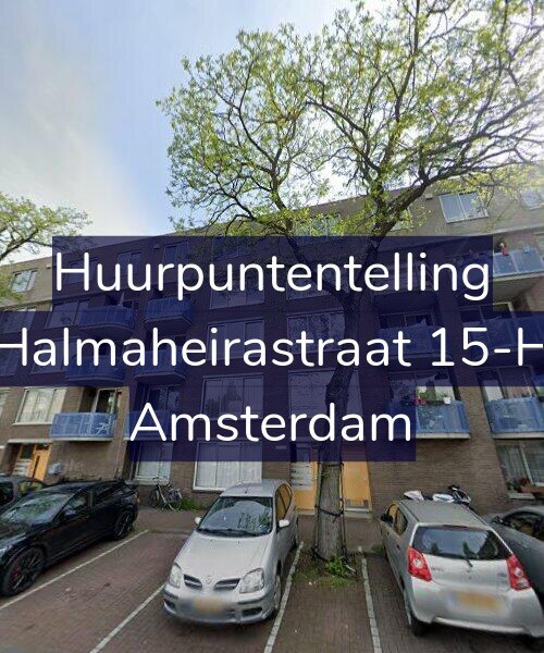 Foto gevel Huurpuntentelling voor Halmaheirastraat 15-H, Amsterdam