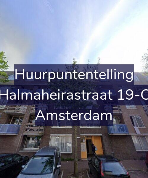 Foto gevel Huurpuntentelling voor Halmaheirastraat 19-C, Amsterdam