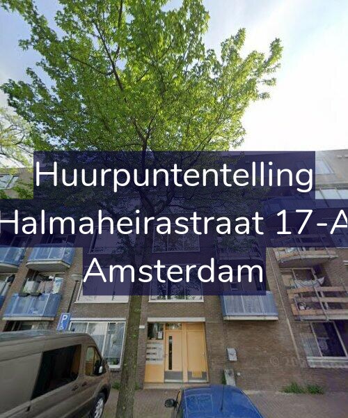 Foto gevel Huurpuntentelling voor Halmaheirastraat 17-A, Amsterdam
