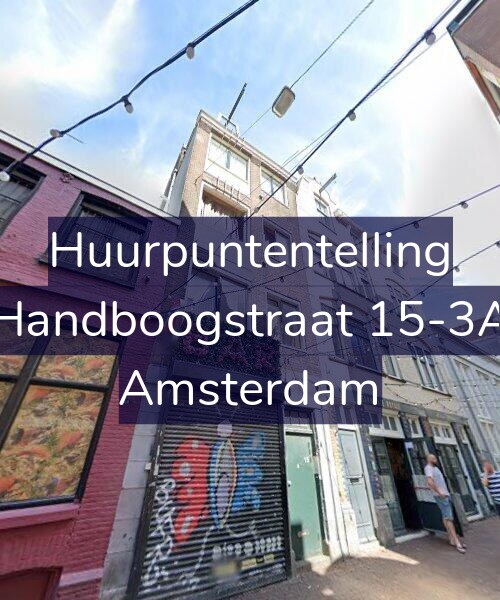 Foto gevel Huurpuntentelling voor Handboogstraat 15-3A, Amsterdam