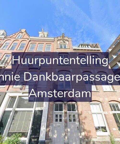 Foto gevel Huurpuntentelling voor Hannie Dankbaarpassage 11, Amsterdam