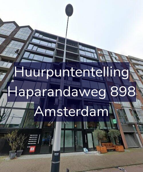 Foto gevel Huurpuntentelling voor Haparandaweg 898, Amsterdam