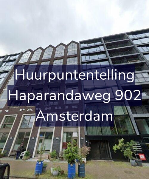 Foto gevel Huurpuntentelling voor Haparandaweg 902, Amsterdam