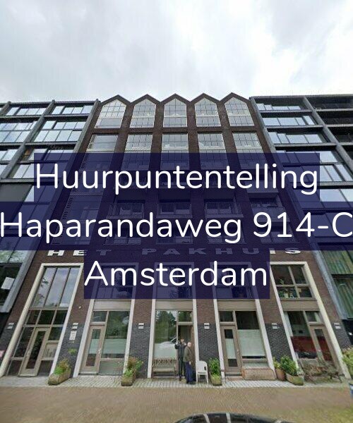 Foto gevel Huurpuntentelling voor Haparandaweg 914-C, Amsterdam