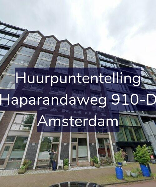 Foto gevel Huurpuntentelling voor Haparandaweg 910-D, Amsterdam