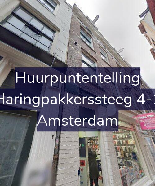 Foto gevel Huurpuntentelling voor Haringpakkerssteeg 4-1, Amsterdam