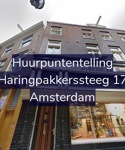 Foto gevel Huurpuntentelling voor Haringpakkerssteeg 17, Amsterdam
