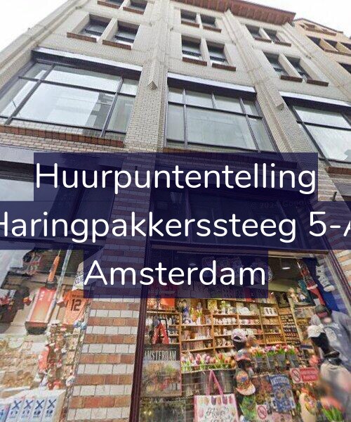 Foto gevel Huurpuntentelling voor Haringpakkerssteeg 5-A, Amsterdam