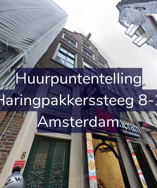 Foto gevel Huurpuntentelling voor Haringpakkerssteeg 8-2, Amsterdam