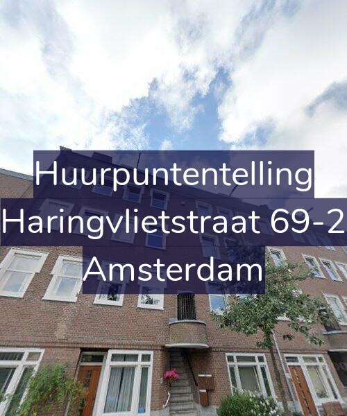 Foto gevel Huurpuntentelling voor Haringvlietstraat 69-2, Amsterdam