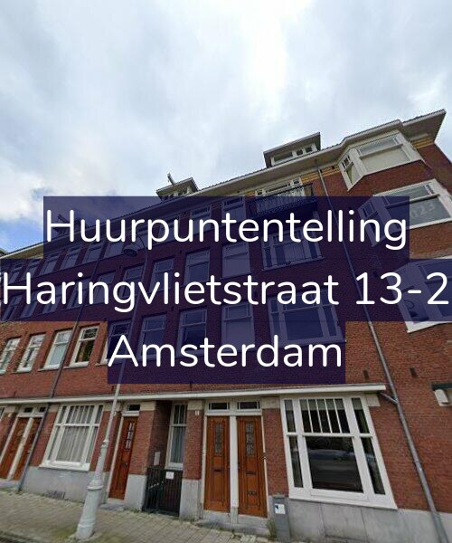 Foto gevel Huurpuntentelling voor Haringvlietstraat 13-2, Amsterdam