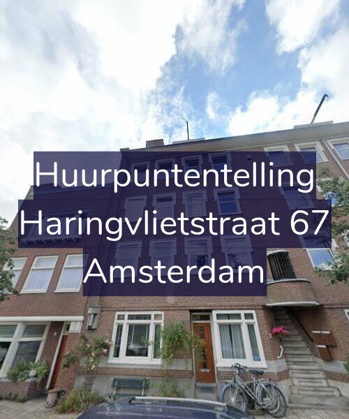 Foto gevel Huurpuntentelling voor Haringvlietstraat 67, Amsterdam