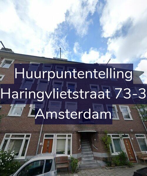 Foto gevel Huurpuntentelling voor Haringvlietstraat 73-3, Amsterdam
