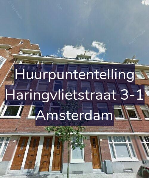 Foto gevel Huurpuntentelling voor Haringvlietstraat 3-1, Amsterdam