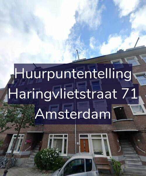 Foto gevel Huurpuntentelling voor Haringvlietstraat 71, Amsterdam