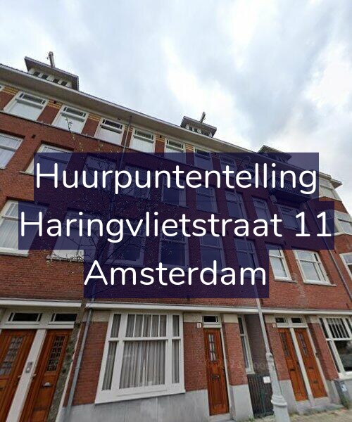 Foto gevel Huurpuntentelling voor Haringvlietstraat 11, Amsterdam