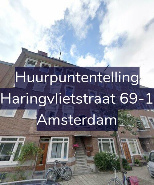 Foto gevel Huurpuntentelling voor Haringvlietstraat 69-1, Amsterdam