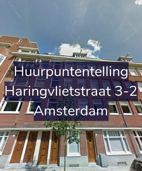 Foto gevel Huurpuntentelling voor Haringvlietstraat 3-2, Amsterdam