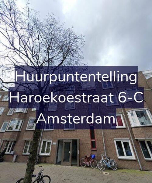 Foto gevel Huurpuntentelling voor Haroekoestraat 6-C, Amsterdam