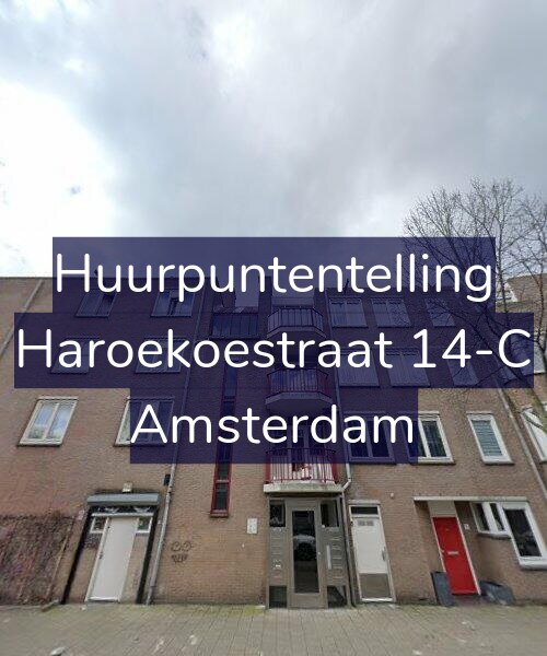Foto gevel Huurpuntentelling voor Haroekoestraat 14-C, Amsterdam