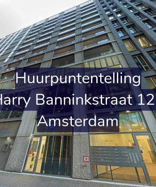 Foto gevel Huurpuntentelling voor Harry Banninkstraat 123, Amsterdam