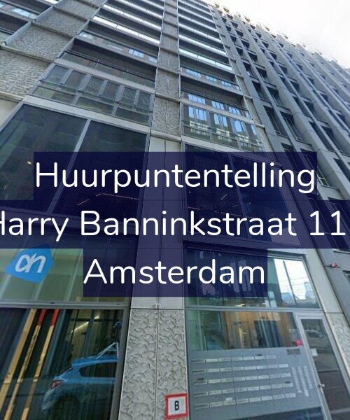Foto gevel Huurpuntentelling voor Harry Banninkstraat 117, Amsterdam
