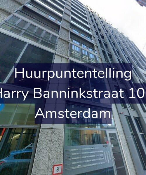 Foto gevel Huurpuntentelling voor Harry Banninkstraat 103, Amsterdam