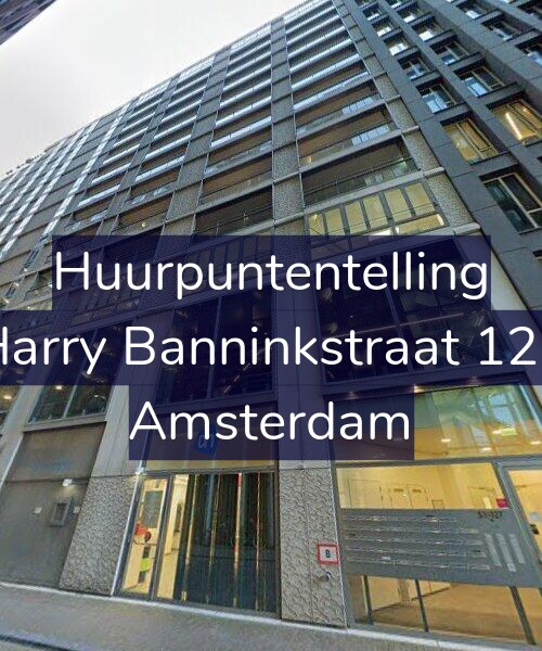 Foto gevel Huurpuntentelling voor Harry Banninkstraat 125, Amsterdam