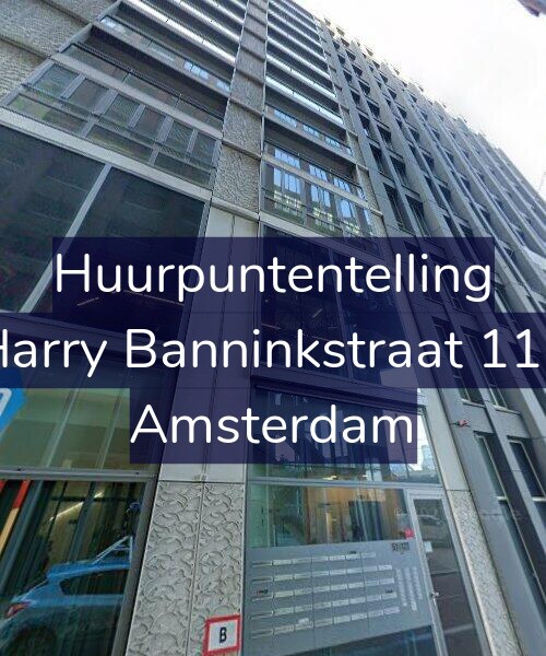 Foto gevel Huurpuntentelling voor Harry Banninkstraat 115, Amsterdam