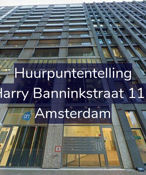 Foto gevel Huurpuntentelling voor Harry Banninkstraat 113, Amsterdam