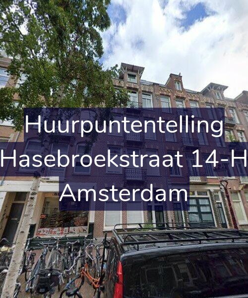 Foto gevel Huurpuntentelling voor Hasebroekstraat 14-H, Amsterdam