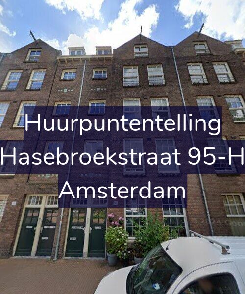 Foto gevel Huurpuntentelling voor Hasebroekstraat 95-H, Amsterdam